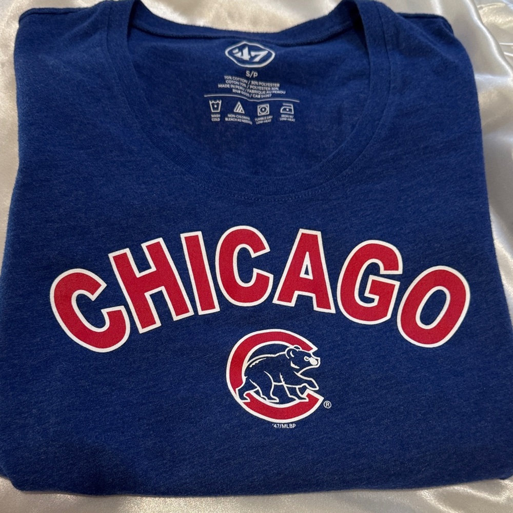 47 Brand Blue Chicago T-Shirt